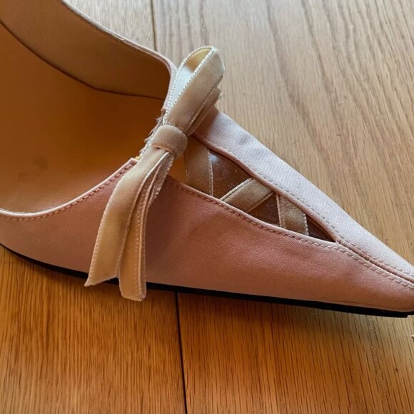 A shoe Marie Antoinette would adore!! Vintage Casadei, 10 - Picture 5 of 13